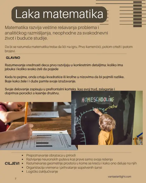Šta podrazumeva laka matematika medju našim priručnicima